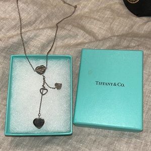 Four hearts multi drop return to Tiffany & co necklace